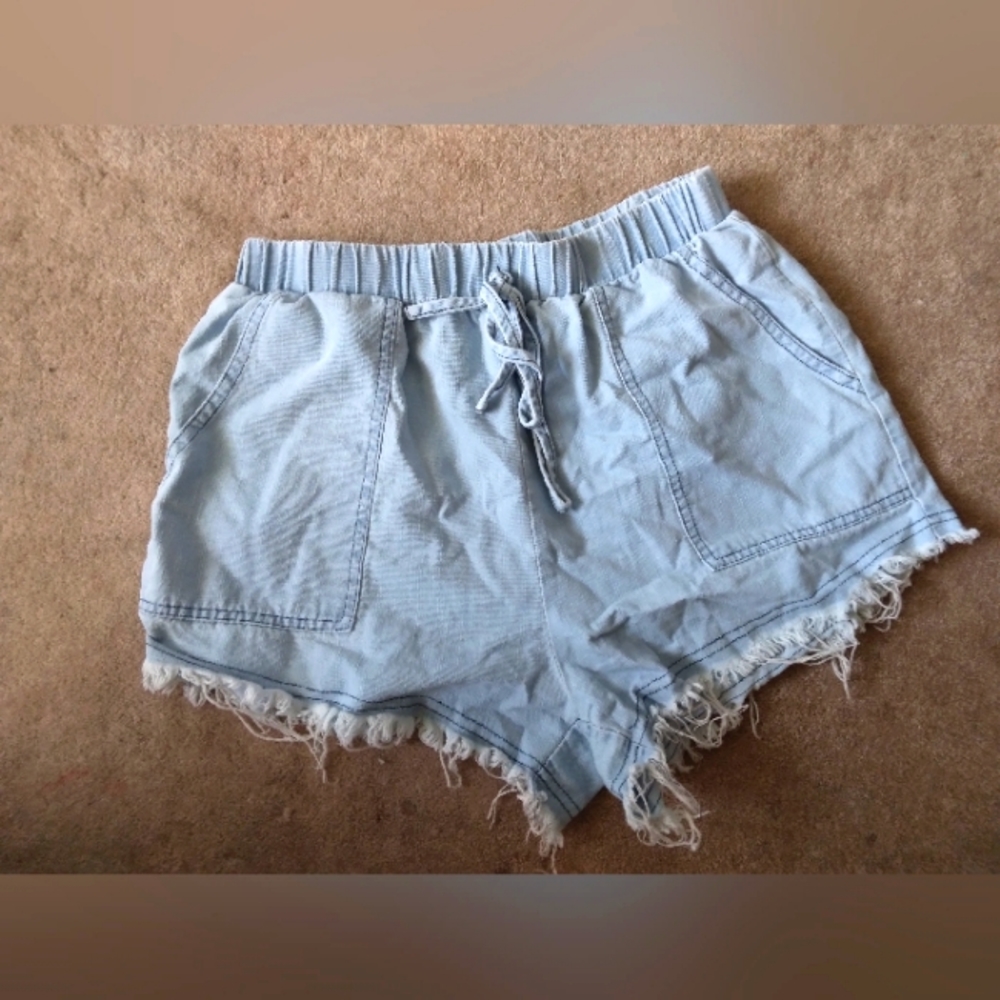 Frayed shorts